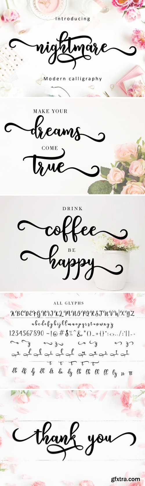 Nightmare Script Font