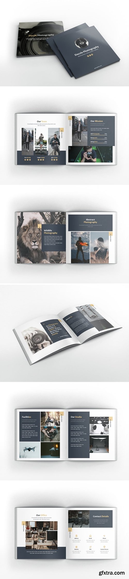 Dazzle Photography Square Brochure