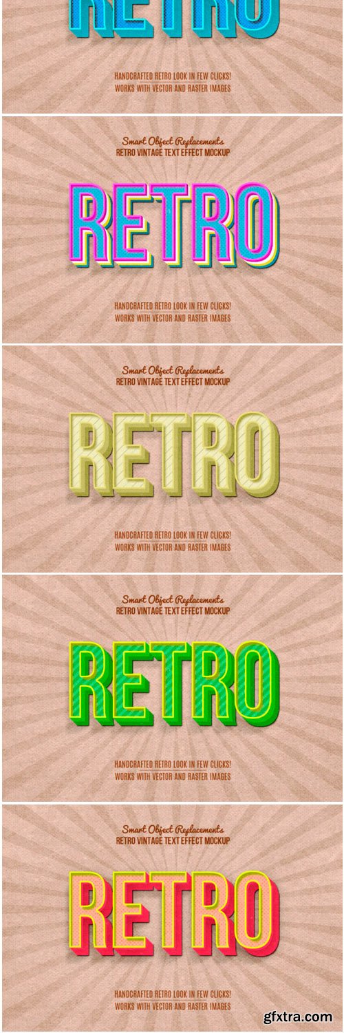 Retro Vintage Text Style 1693354