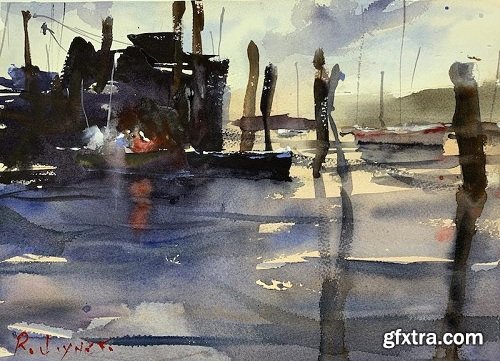 Advanced Watercolor Techniques - Working With Values, Reflections And Capturing Light