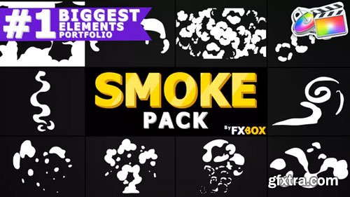 Videohive - Smoke Elements | Final Cut Pro X - 24297870