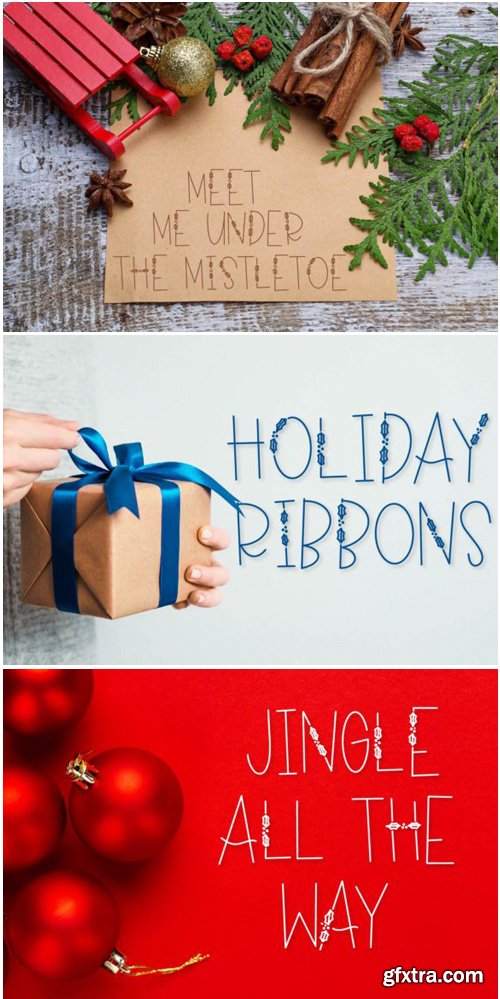 Holiday Tidbits Font