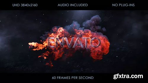 Videohive - Fire Logo Intro - 23733392