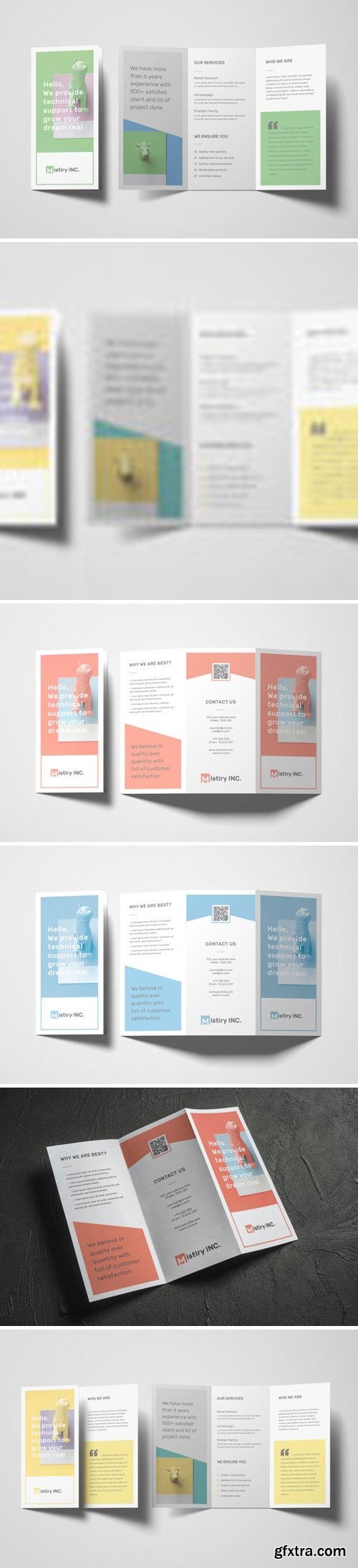 Clean Trifold Brochure