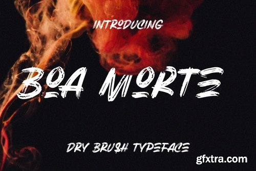 Boa Morte Bold Handbrush Font