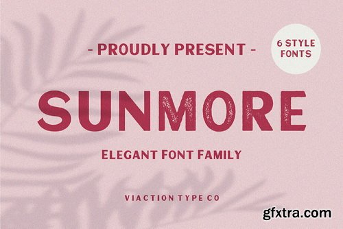 Sunmore Font Family