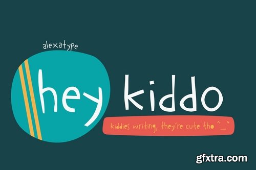 Hey Kiddo - Children Font