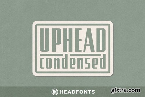 CM - Uphead Condensed Typeface 4013338