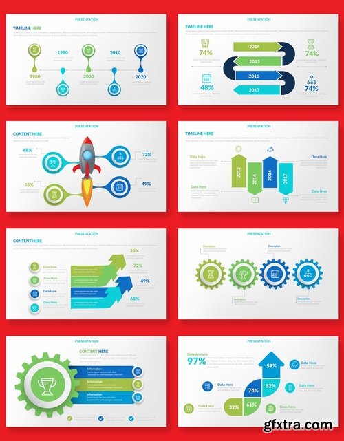 Infographics Powerpoint and Keynote Templates
