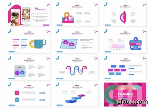 Dounuts Powerpoint Template