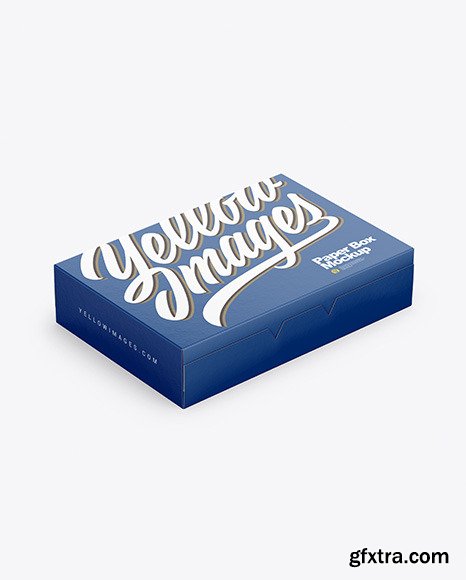 Paper Box Mockup 47623