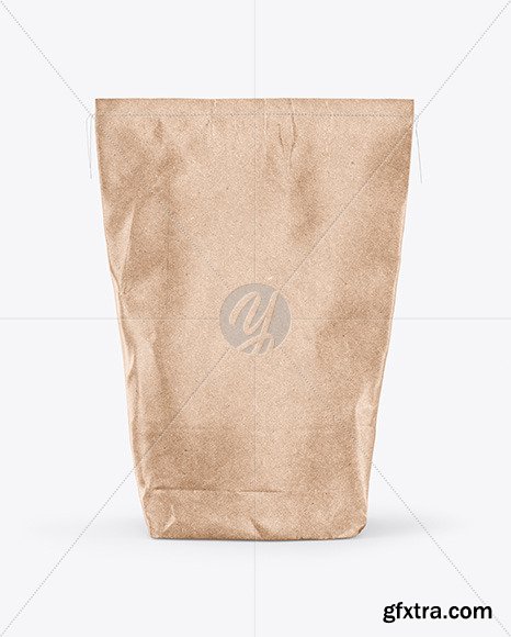 Food Kraft Bag Mockup 47619