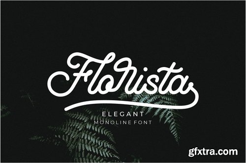 CM - Florista Display Fonts 4008685