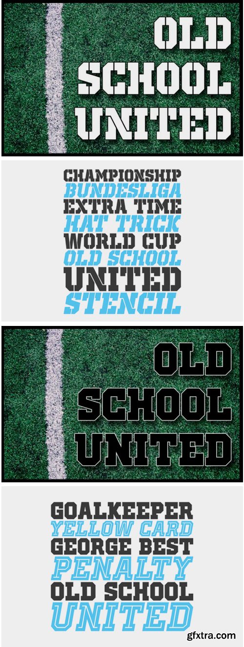 Old School United Font