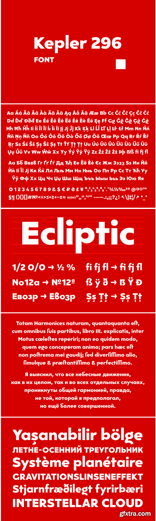 Kepler 296 Font