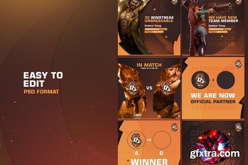 E - Sports Social Media Template