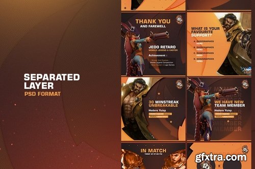 E - Sports Social Media Template