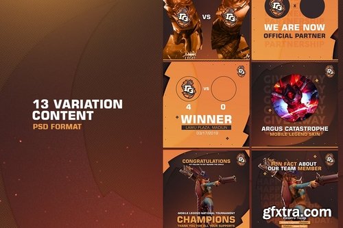 E - Sports Social Media Template