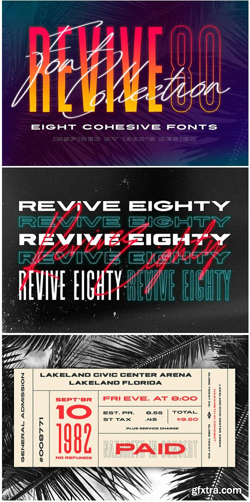 Revive 80 Font Family