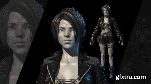 Complete Game Character Workflow 01 Character Modeling