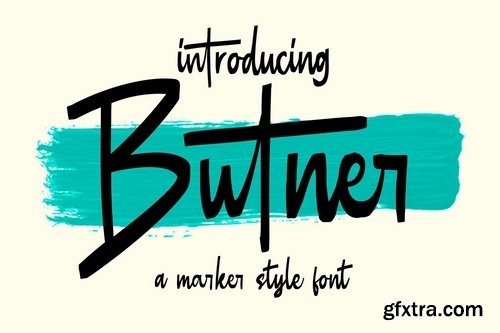 CM - Butner - Marker Font 4015756