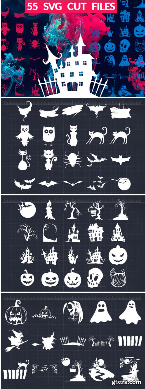 Halloween SVG Pack | Halloween Cut Files 1697445