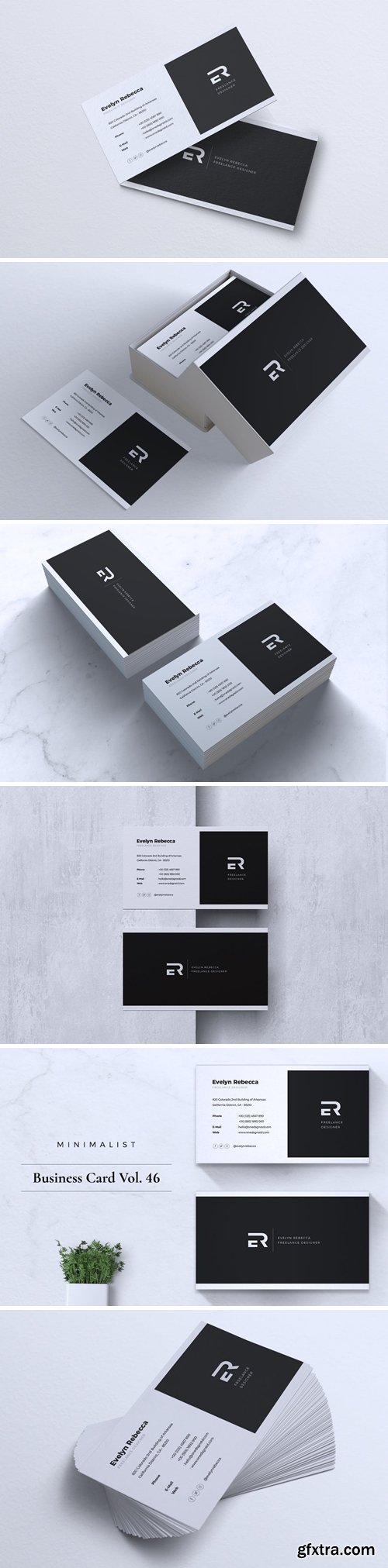 Minimalist Business Card Vol. 46