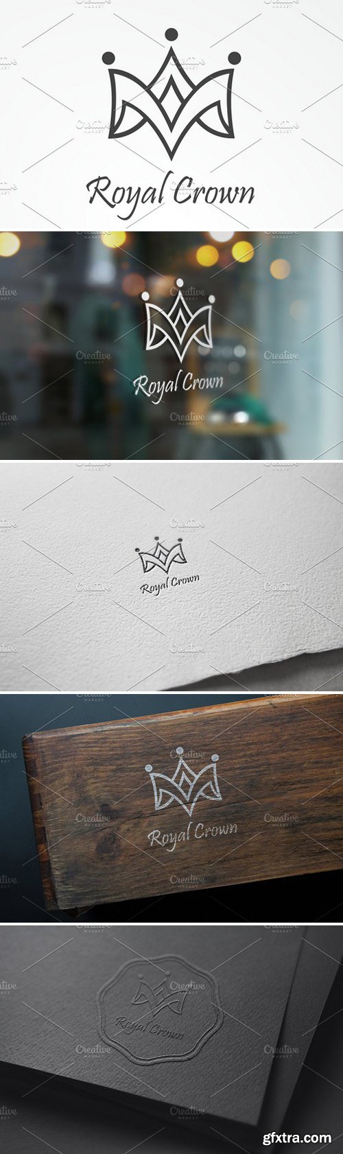 CM - Royal Crown LogoTemplate 464925