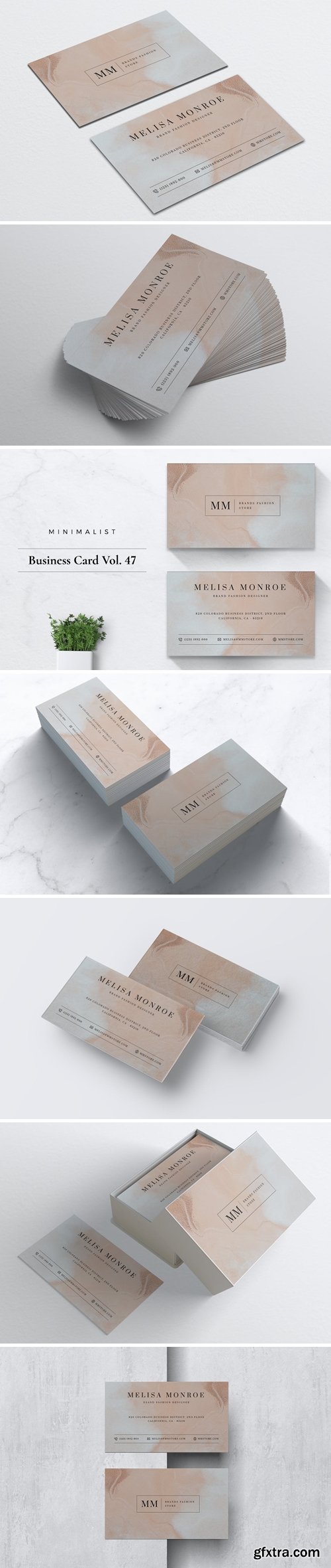 Minimalist Business Card Vol. 47