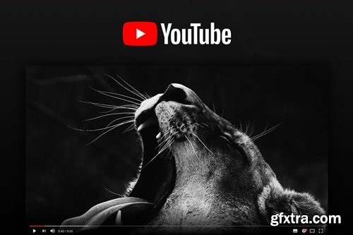 Youtube Video Player UI Template