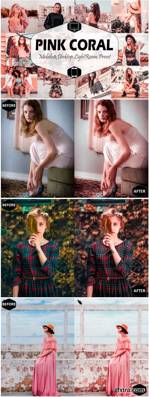 Pink Coral Lightroom Presets 1697858