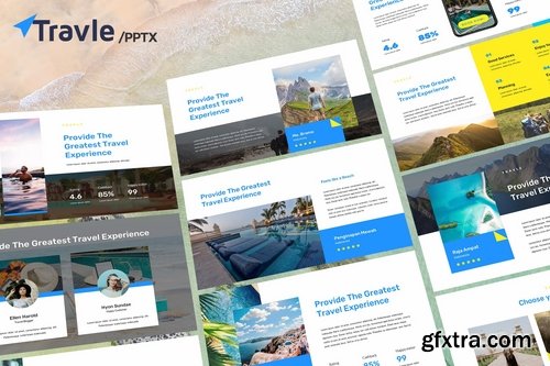 TRAVLE - Powerpoint Google Slides and Keynote Templates