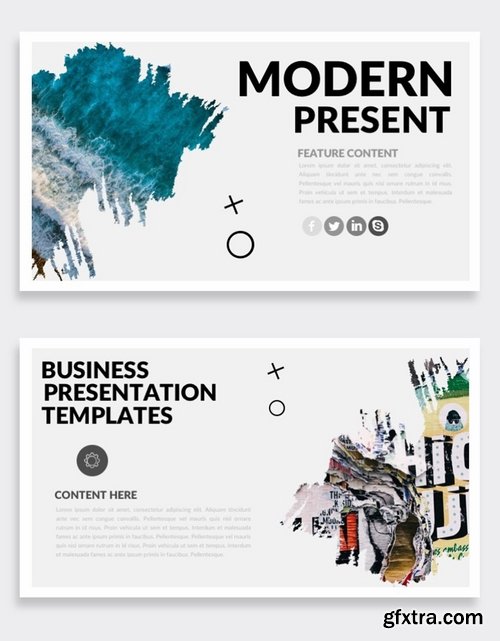 Modern Powerpoint and Keynote Templates