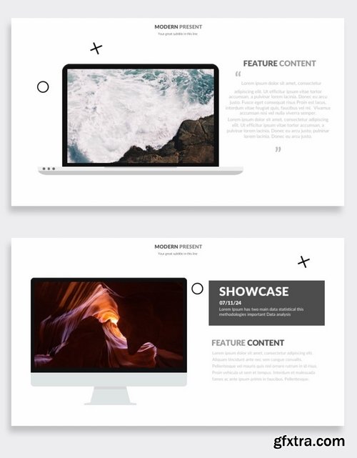 Modern Powerpoint and Keynote Templates