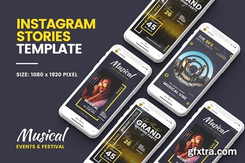 Music Instagram Story Template