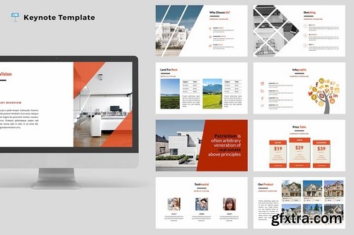 Real Estate Keynote Presentation Template