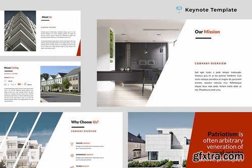 Real Estate Keynote Presentation Template