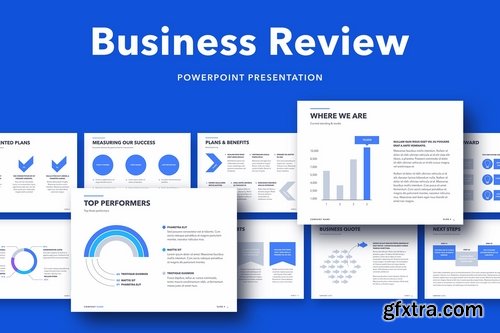 Business Review PowerPoint and Google Slides Templates