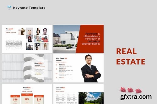 Real Estate Keynote Presentation Template