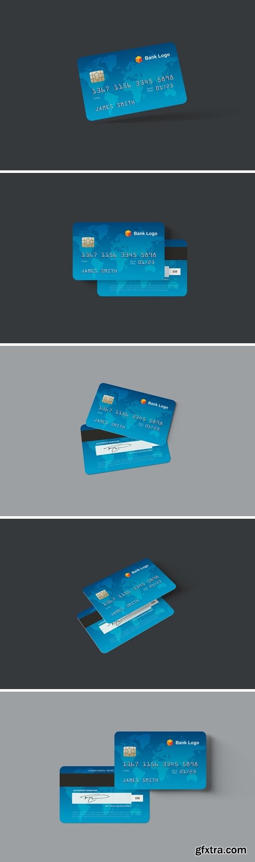 Credit Card Mockups