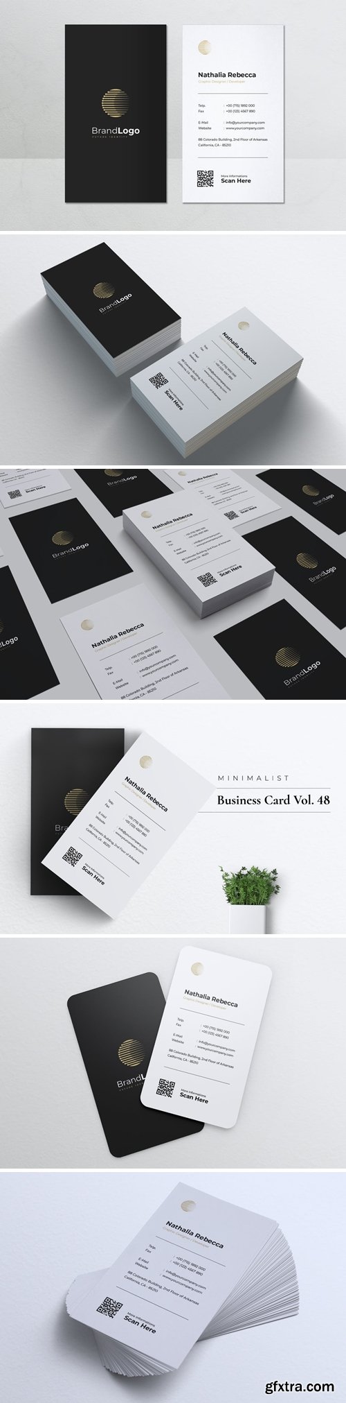 Minimalist Business Card Vol. 48