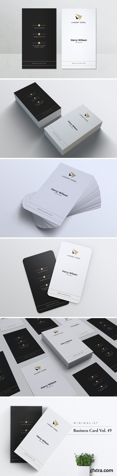 Minimalist Business Card Vol. 49