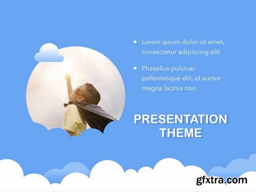 Cloudy PowerPoint Template