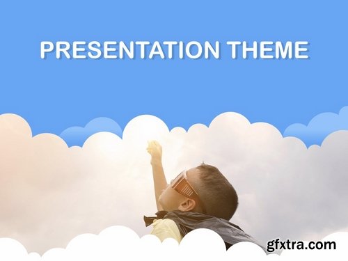 Cloudy PowerPoint Template