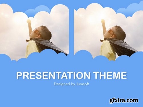 Cloudy PowerPoint Template