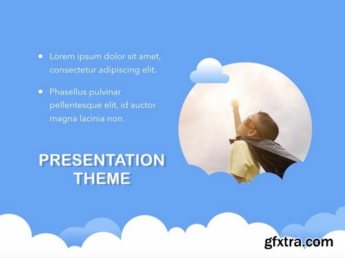 Cloudy PowerPoint Template