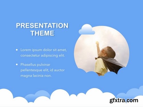 Cloudy PowerPoint Template