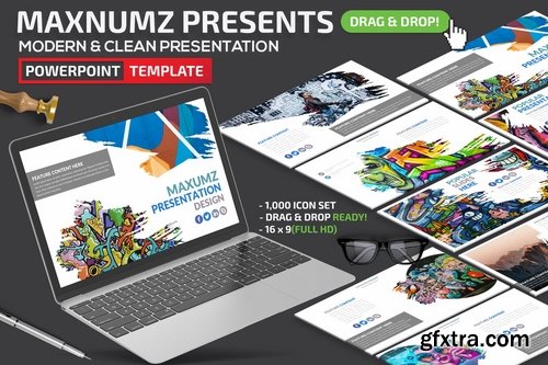 MAxnumz Powerpoint and Keynote Templates