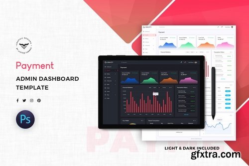 Payment Admin Dashboard UI Kit