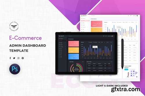 E-Commerce Admin Dashboard UI Kit